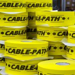 Finished product after being printed on rotary die cut machine.